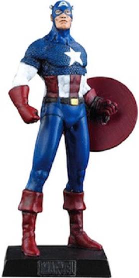 Eaglemoss Marvel Comics Captain America Lead Figurine
